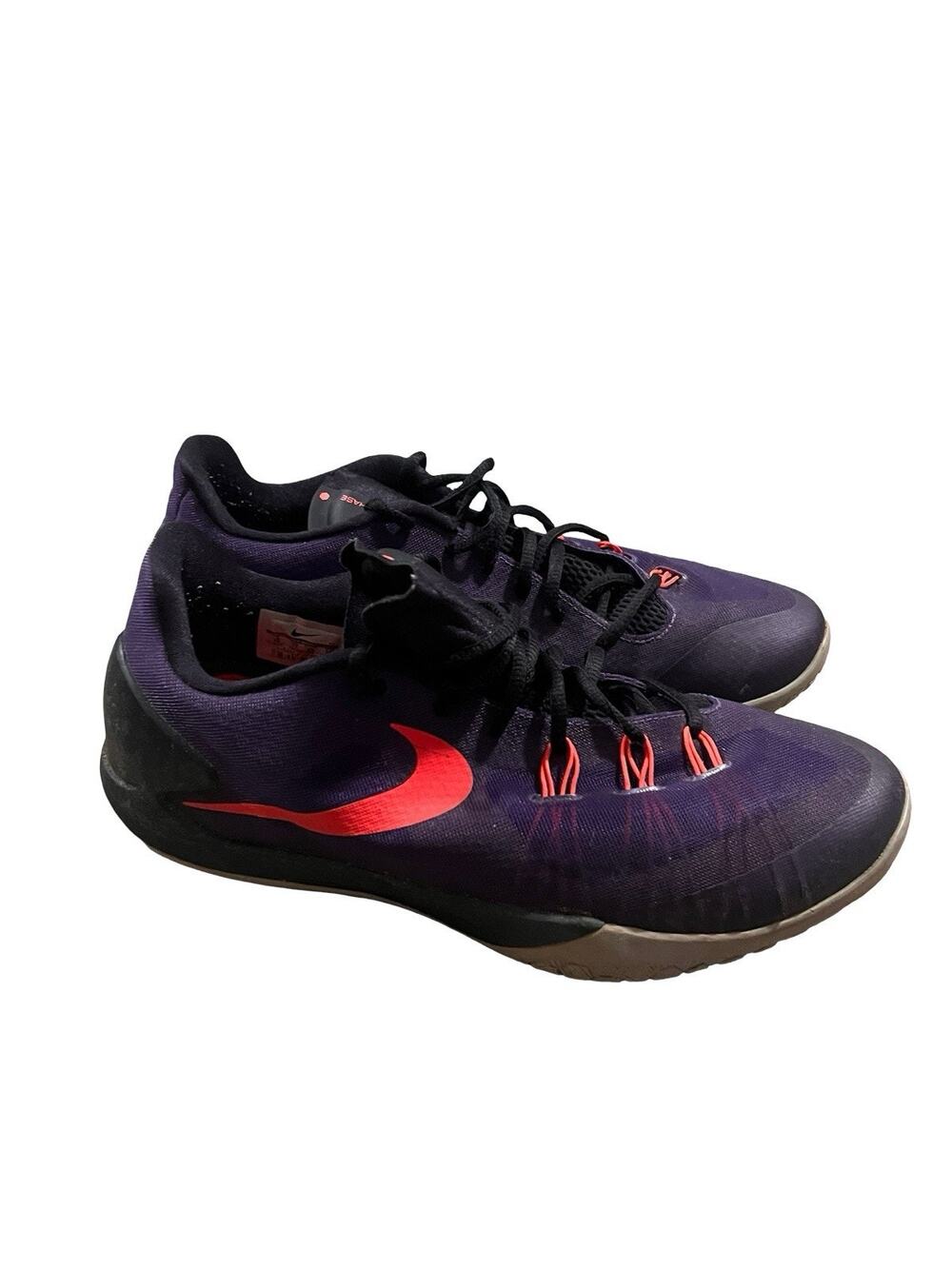 Nike Hyperchase Basketball Shoes Purple Red Black Mens Size 12 Athletic